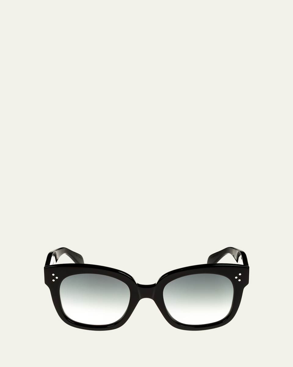 Square Gradient Acetate Sunglasses